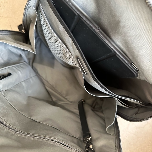 AWAY Everywhere Zip Backpack - Grey - Small Laptop Backpack - Picture 8 of 12